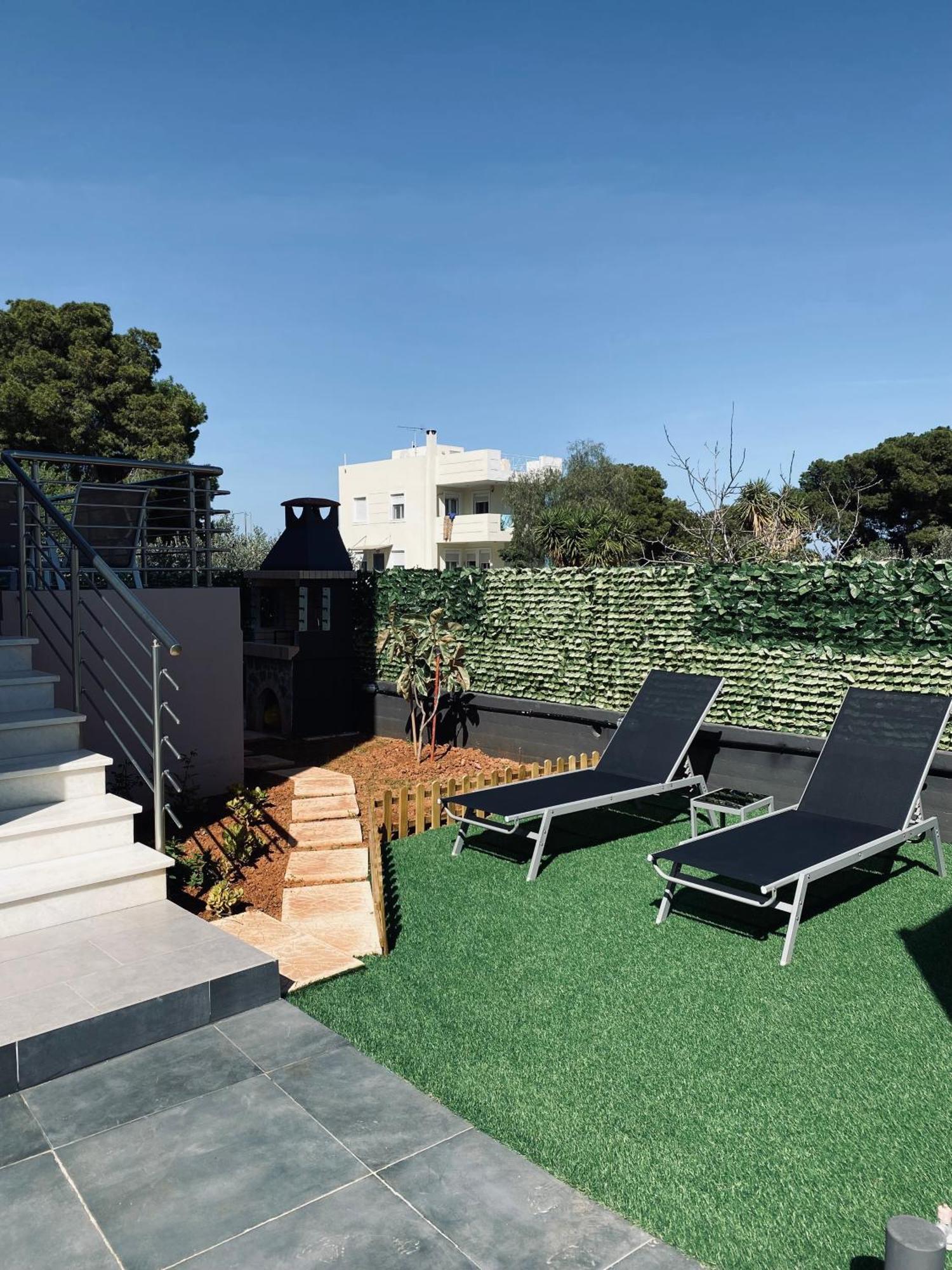 Keskos Luxury Villa Artemida  Bagian luar foto