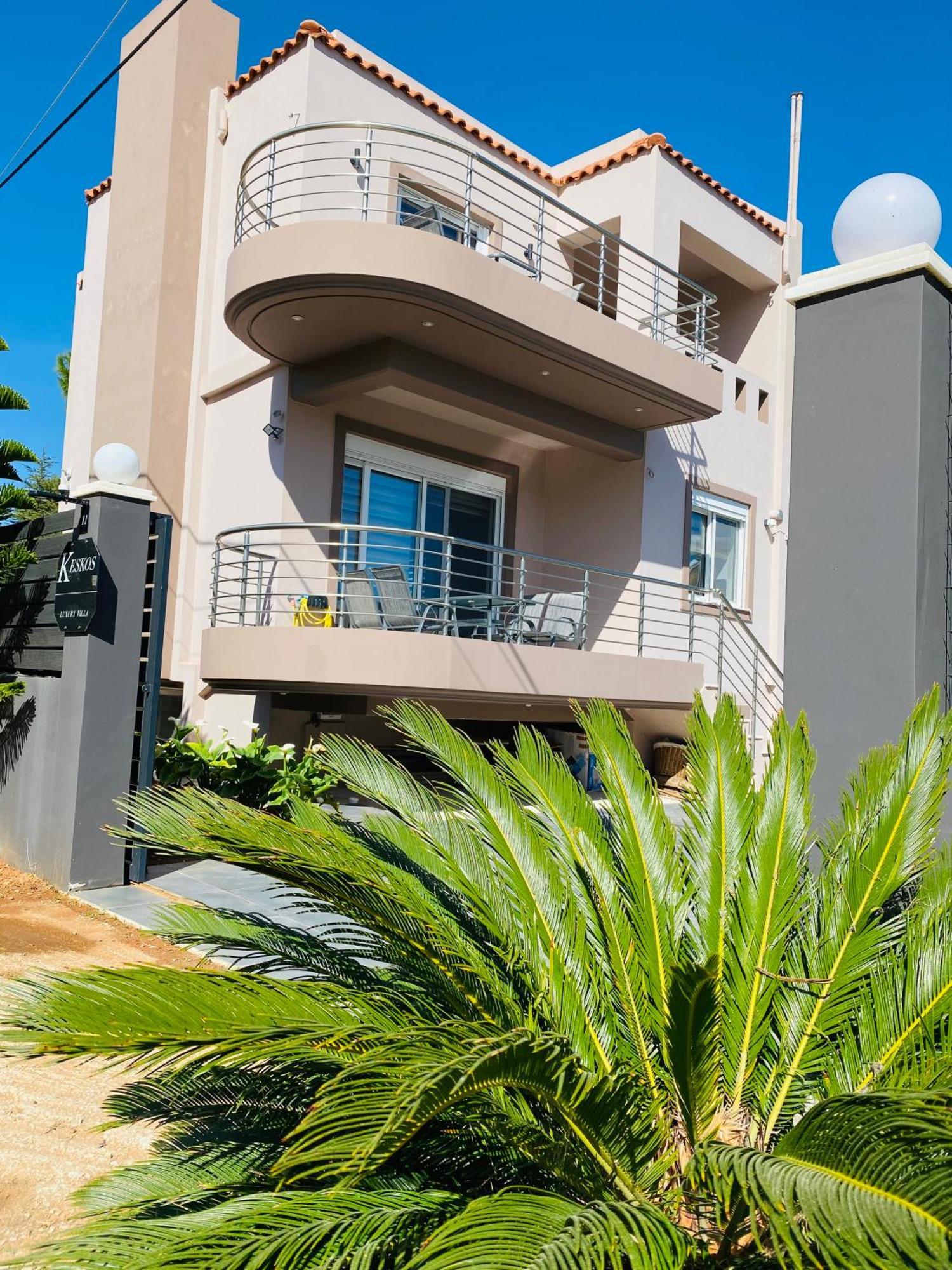 Keskos Luxury Villa Artemida  Bagian luar foto