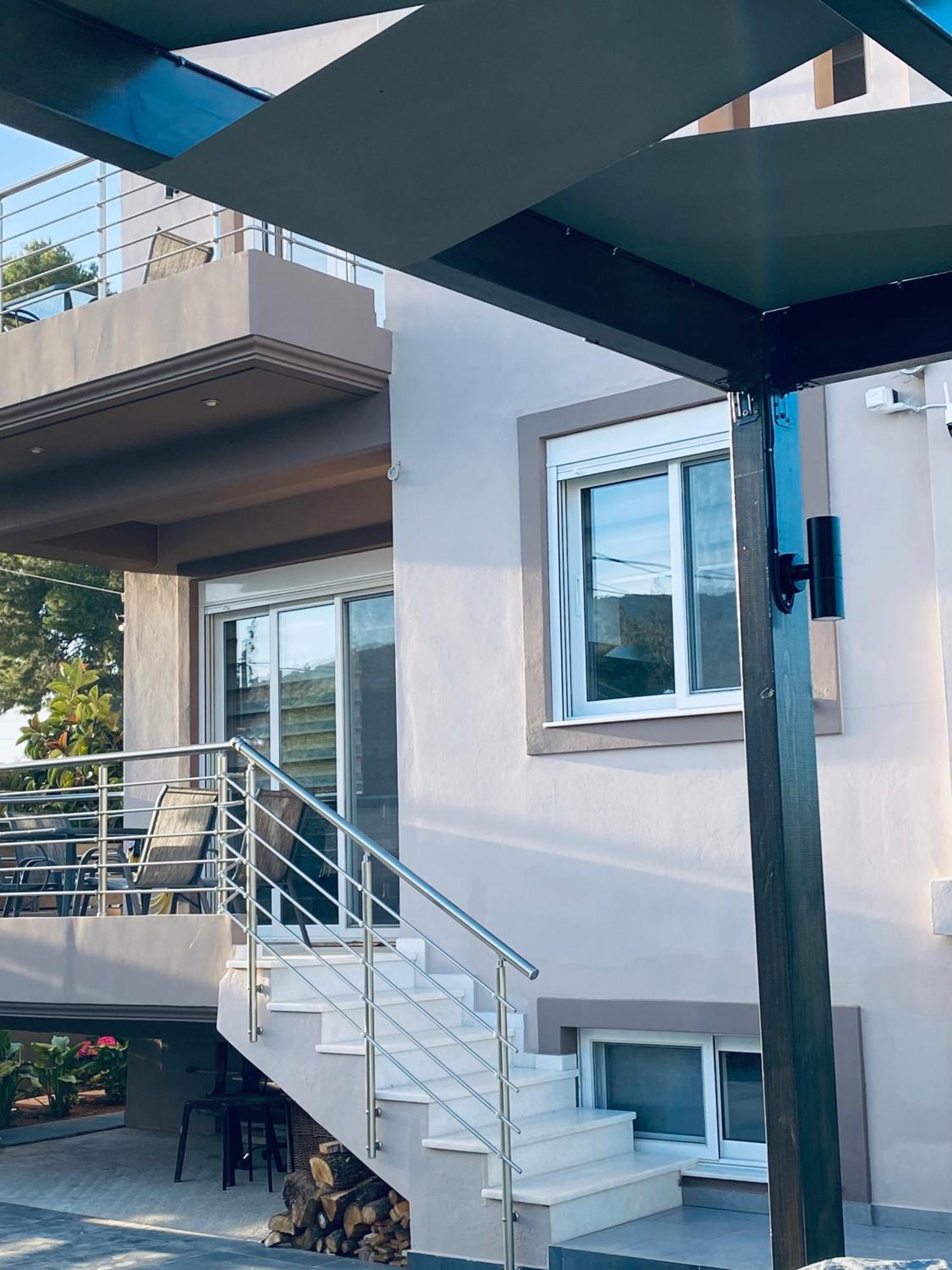 Keskos Luxury Villa Artemida  Bagian luar foto
