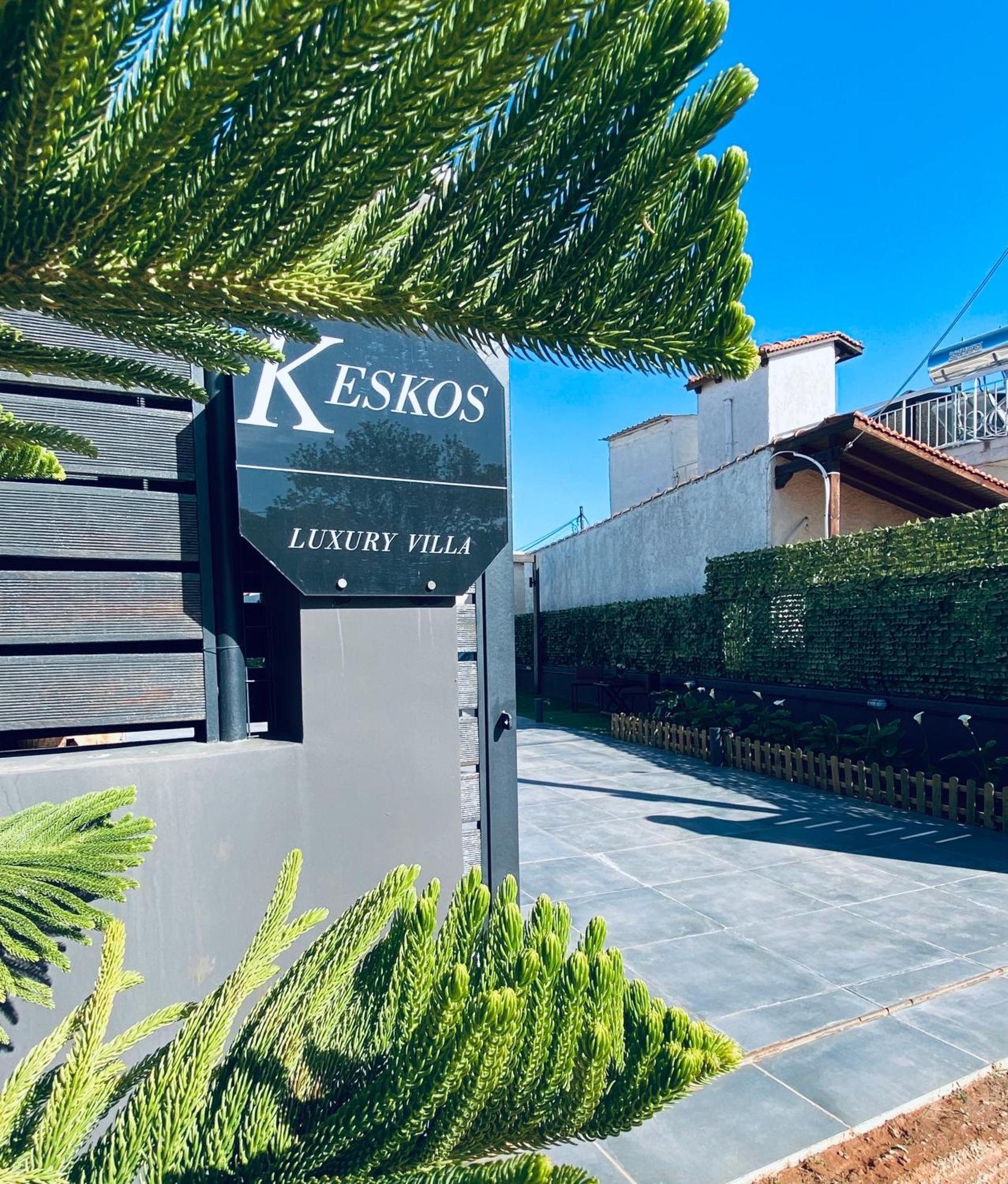 Keskos Luxury Villa Artemida  Bagian luar foto